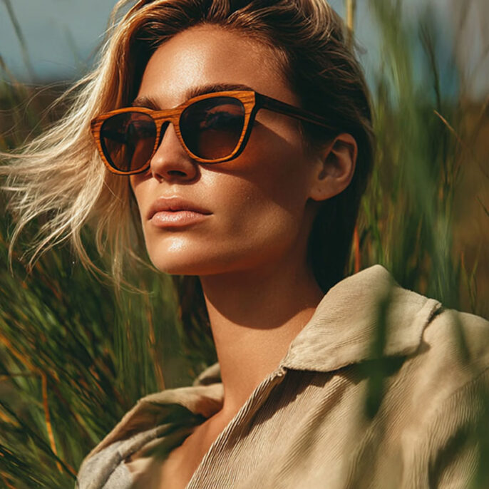 Okulary przeciwsłoneczne dla niej